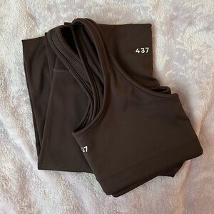 437 - ESPRESSO SET (THE V LEGGING)
